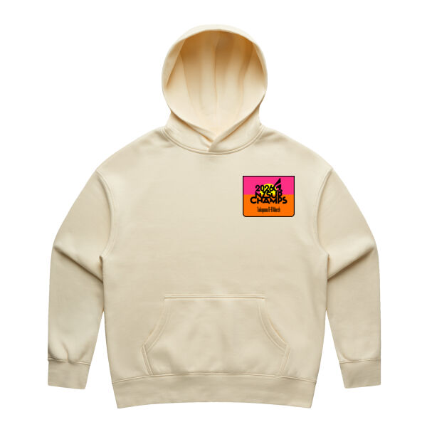 NZSUP WO's RELAX HOODIE - Black Text Thumbnail