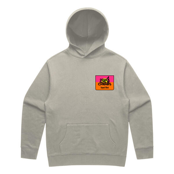 NZSUP MEN's RELAX HOODIE - Black Text Thumbnail