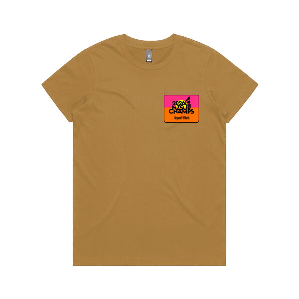 NZSUP WO's MAPLE TEE - Black Text Thumbnail